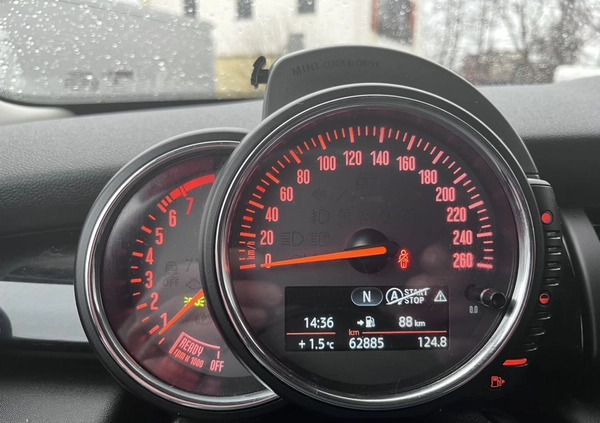 MINI Cooper S cena 59900 przebieg: 62400, rok produkcji 2014 z Warszawa małe 46
